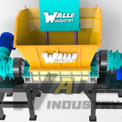 Waste Tyre Plastic Recycling Machinery Machine Tire Crusher Production Line Waste Treatment Equipment Tire Shredder