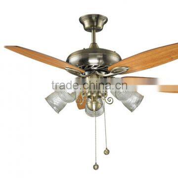 Classical Decorative Hanging Ceiling Fan With Lights