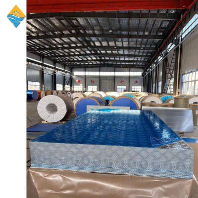 Embossed Aluminum Plate With Five Bar 1060,1050,1100,3003,5052,5754 photo-4