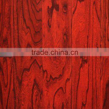 Elm Embossed Engineered Solid Wood Flooring 15mm With High Quality