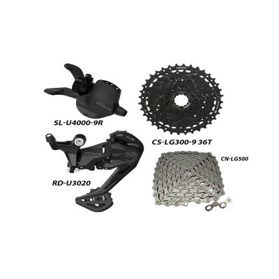 SHIMANO CUES U4000 9-speed Mountain Bike Transmission Kit photo-4