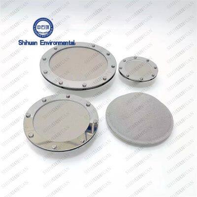 Titanium diffusers are resistant to high-temperature ozone and can be used