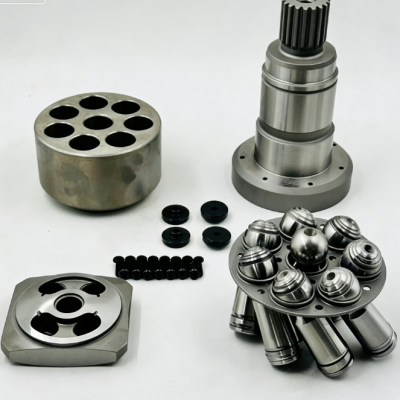 Piezas del motor hidráulico de pistón Rexroth A6VM107 usadas para las excavadoras Hyundai R140W-7 R1400W-7 photo-1