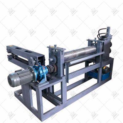 Waste Drum Cover Gap Removal Machine Oil Drum Rolling Cutting Flatening Machine
