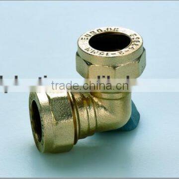 Hight quality copper pipe fittings brass equal elbow for copper pipe