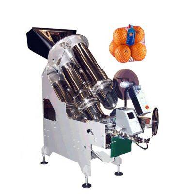 Factory Automatic Nylon Mesh Net Bag Netting Knitting Packing Packaging Machine for Orange, Lemon, Citrus, Apple, Garlic, Onion