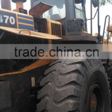 WA470 wheel loader used condition WA470 5t wheel loader second hand wheel moving type WA470 wheel loader for sale