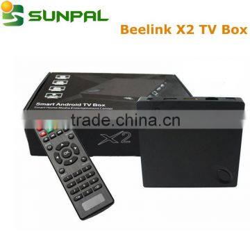 Original cool Beelink X2 iptv AII WINNER H3 Quad-core 1G/8G H.265 X2 android4.4 tv box 1080P set top box Beelink X2                        
                                                                                Supplier's Choice