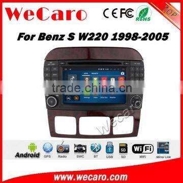 Wecaro WC-MB7509 android 5.1.1 car navigation for mercedes for benz w220 S280 S420 S430 S320 S350 S400 S600 radio gps dvd player