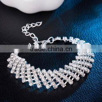Exaggerated Ultra Wide Diamond Bracelet The Bride Bracelet photo-3