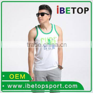 OEM Service Customize Wholesales Cheap Price Sport Vest Singlet