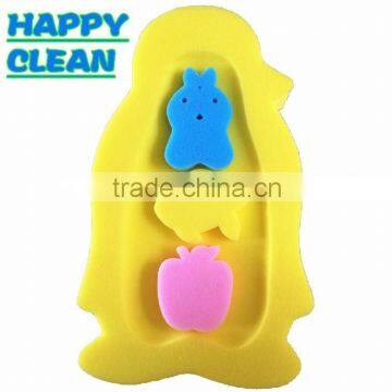 Eco-Friendly Penguin Shaped Baby Bath Mat/ Baby Bath Sponge Mat