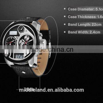 Hot!hot!hot!middleland Waterproof wrist Watch for business