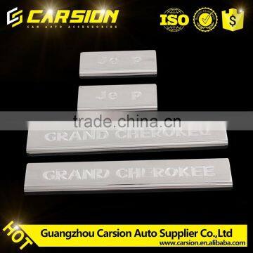 4x4 Auto Accessoires Stainless steel door sills scuff plate door sill plate For Grand cherokee 2011-2014