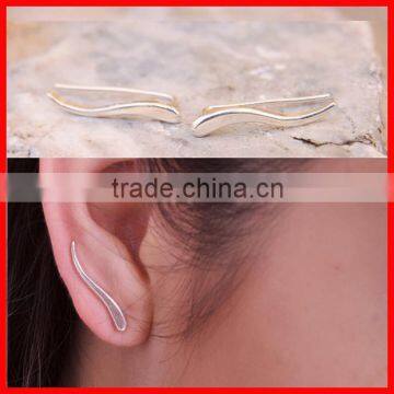 925 sterling silver cheap cute girls jewelry climber earring