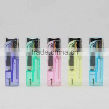 ISO 9994 and CR cigarette lighter FH-805 with transparent colour