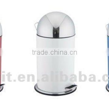 Superior Quality Tinplate Stainless Steel Cover Round Recycling Bin