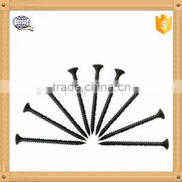 bugle head black phosphated drywall screw / coarse thread drywall screw