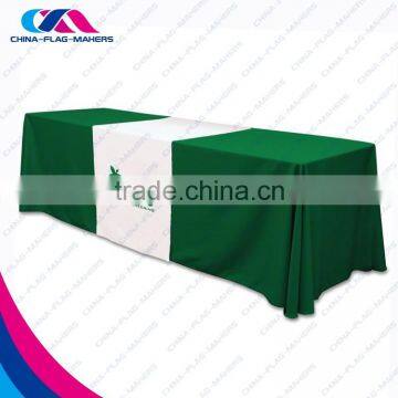 Custom 320w*150h(cm) Promotion Table Drape