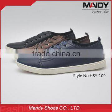 Fashion classy comfortable cheap pu leather shoes for men 2016