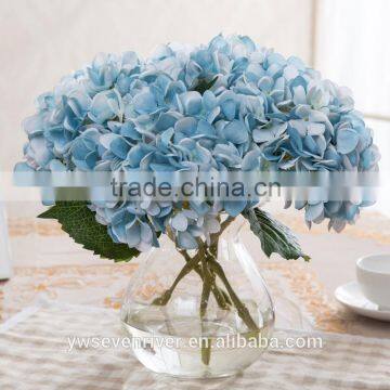 Creative home furnishing articles european-style ornaments simulation single hydrangea silk flowers wedding holding fake flower