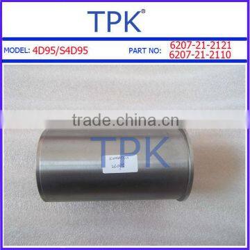 komatsu SA6D95L cylinder liner,SA6D95L-1 sleeve,6207-21-2121 6207-21-2110