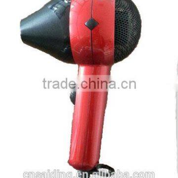 SAIDING shining red mini travel hair dryer with dual voltage SD-813
