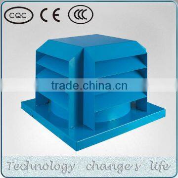 Wind powered poultry farm cooling fan