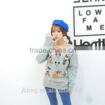 Printed Crewneck Sweatshirt,Custom Sweatshirt photo-2