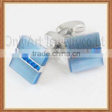 925 Sterling Sliver Cuff Custom Design Studs Gemstone Cufflinks photo-4