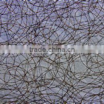 Laminated Glass with fabric interlayer