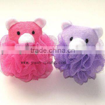 Mesh Puff/bath accessories animal puff ball