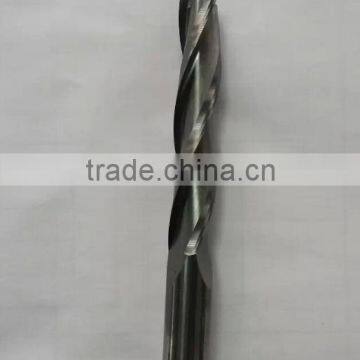 CNC Solid Carbide Three Flute Spiral Finishing Router Bits Up & Down Cut