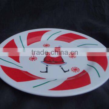 Cheap melamine dinner plates for xmas holiday