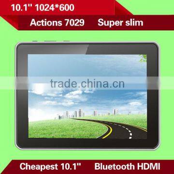 China latest 10 inch quad core pc tablet android 4.1 ATM-7029 with IPS screen