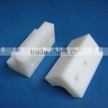 China Supllier Cnc Machined Engineering Plastic Polyethylene pe Linear Guide Rail photo-3