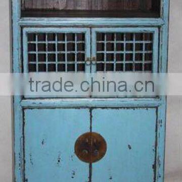 chinese antique solid wood kitchen cabinet