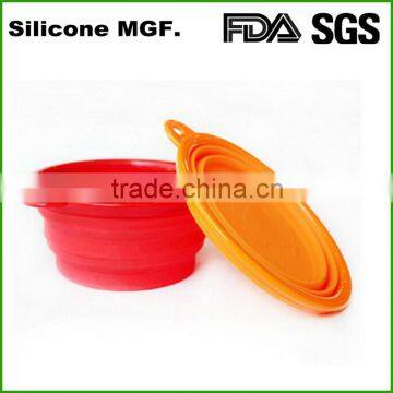 Customized eco friendly Flexible Silicone Pet Bowls&feeders