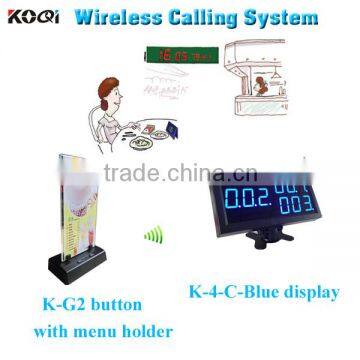 simple queue management system with wholesale price 3 button transmitter receiver