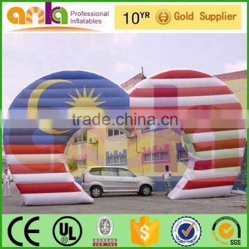 OEM factory christmas inflatable arch for foreign trade