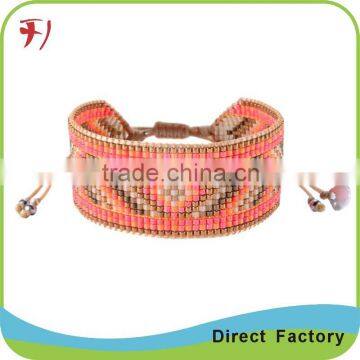 Cuff Japanese Seed Bead Bracelet