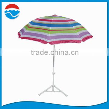 170CM*8K color bar umbrella for beach professional