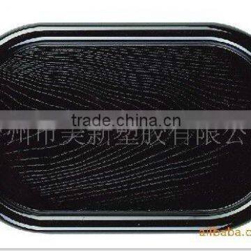 wicker tray/lack food acrylic tray