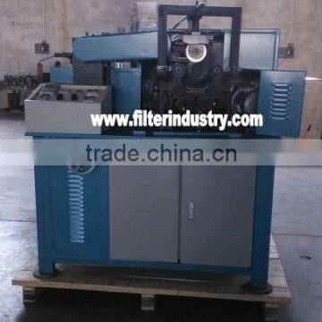 Spiral filter tube making machine