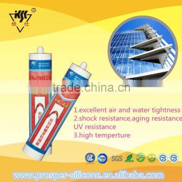 Excellent Air And Water Tightness Low Modulus Silicone Sealant Special For No Pollution Mirror