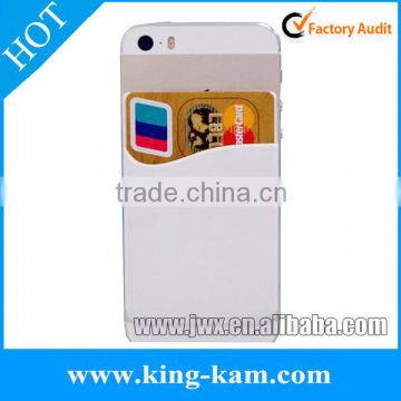 wholesale 3M Cellphone Sticker Silicone Mobile Phone Card Holder