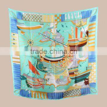 Wholesale New Designer Brand Twill Silk Scarf photo-2