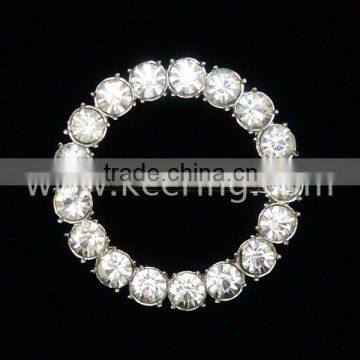 Rhinestone pin buckle,buckle bar,wedding invitation buckle(WCK-576)