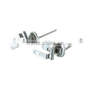 Toilet Seat Zinc Hinge, With Screw Fitting Parts, Chrome Finish, X29005