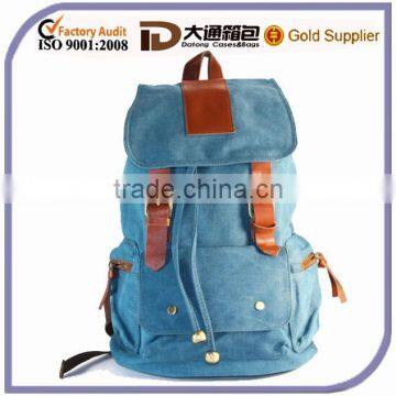 Latest Nylon School Backpack Shoulder Bag In Leather For Teenagers